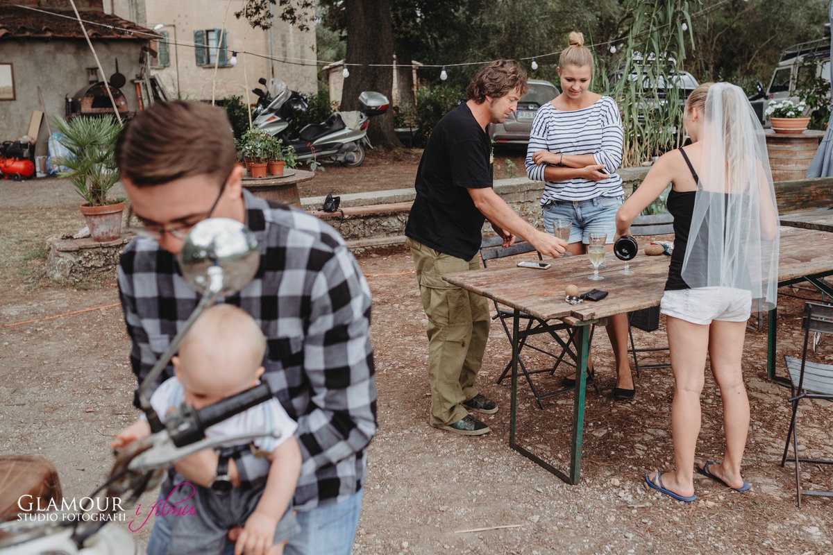 Podwórko we Włoszech